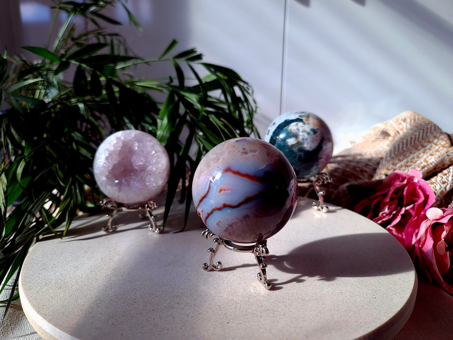 Sugary Amethyst x Agate