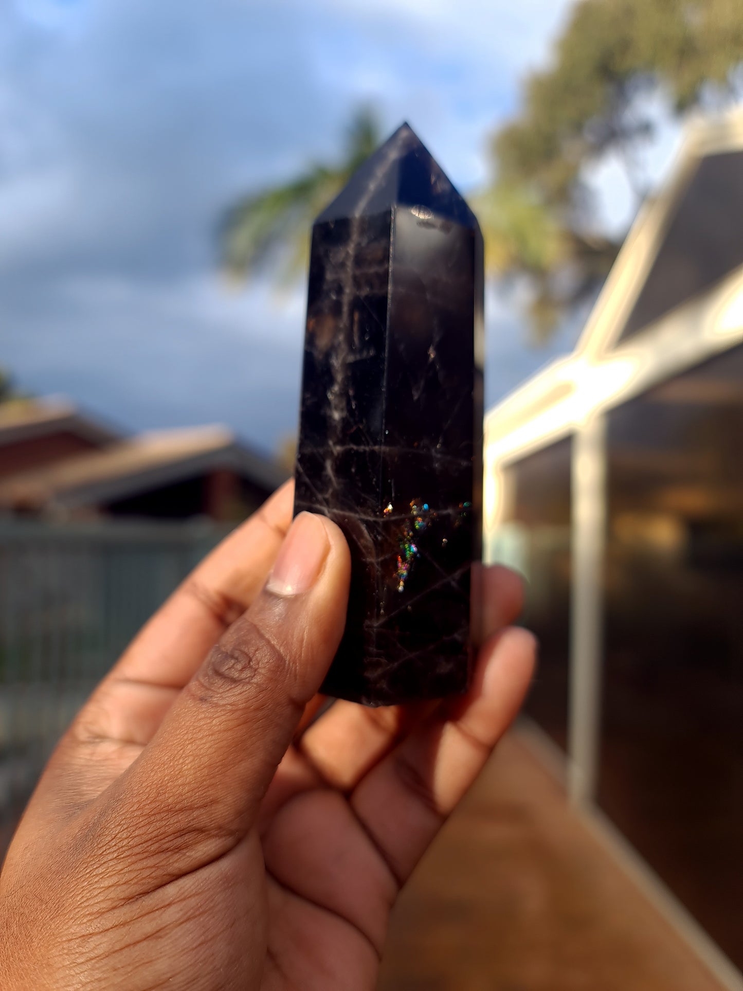 Black Rose Quartz A