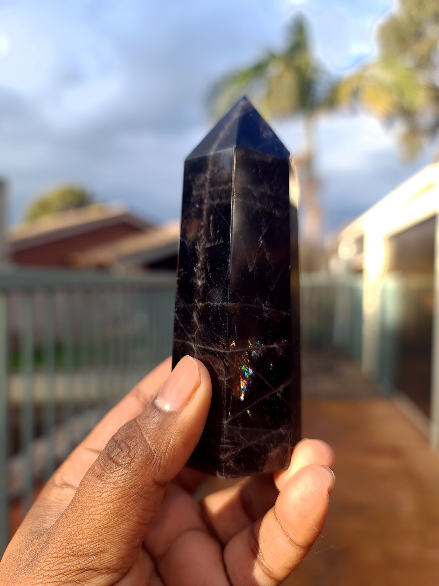 Black Rose Quartz A