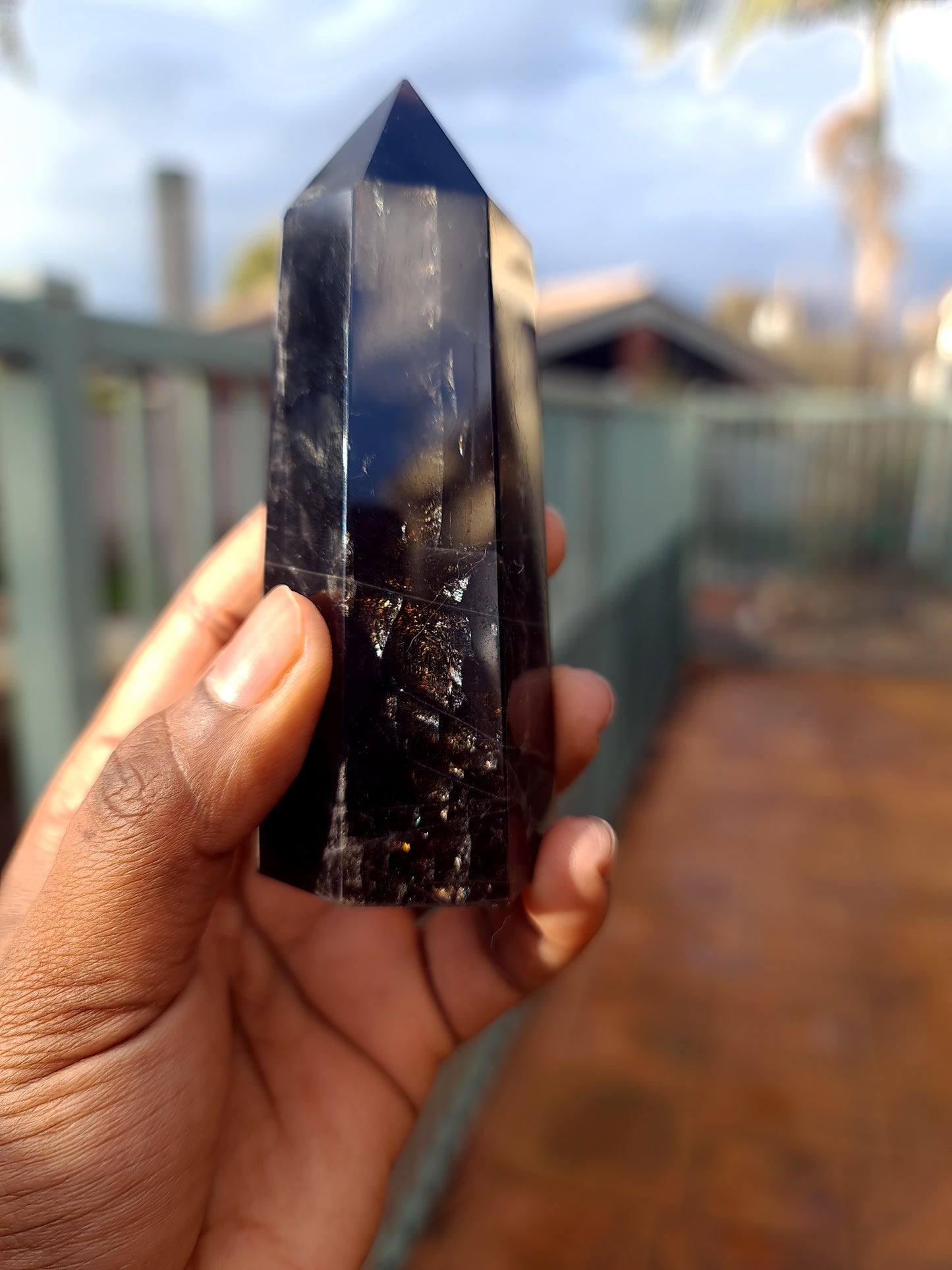 Black Rose Quartz A