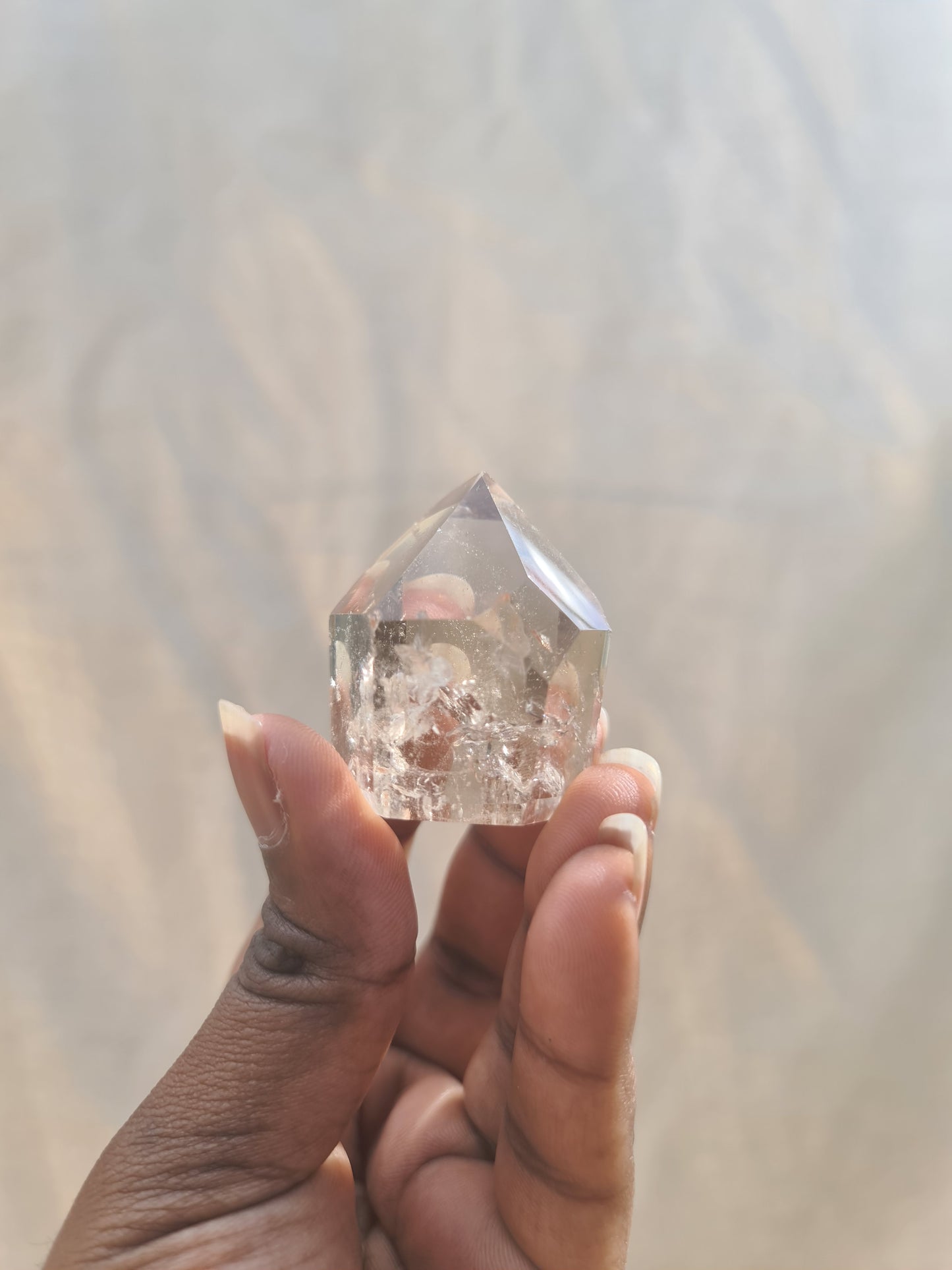 Smoky Quartz Tower E
