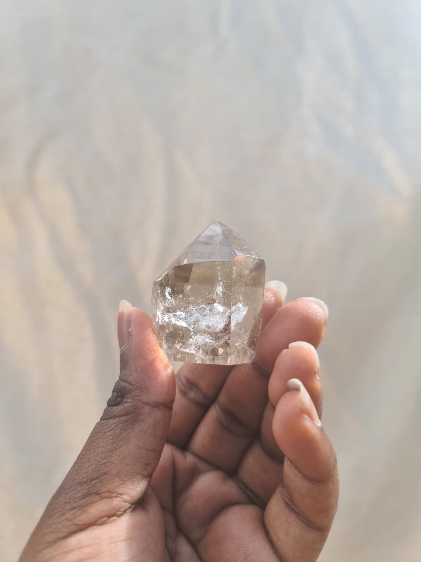 Smoky Quartz Tower E