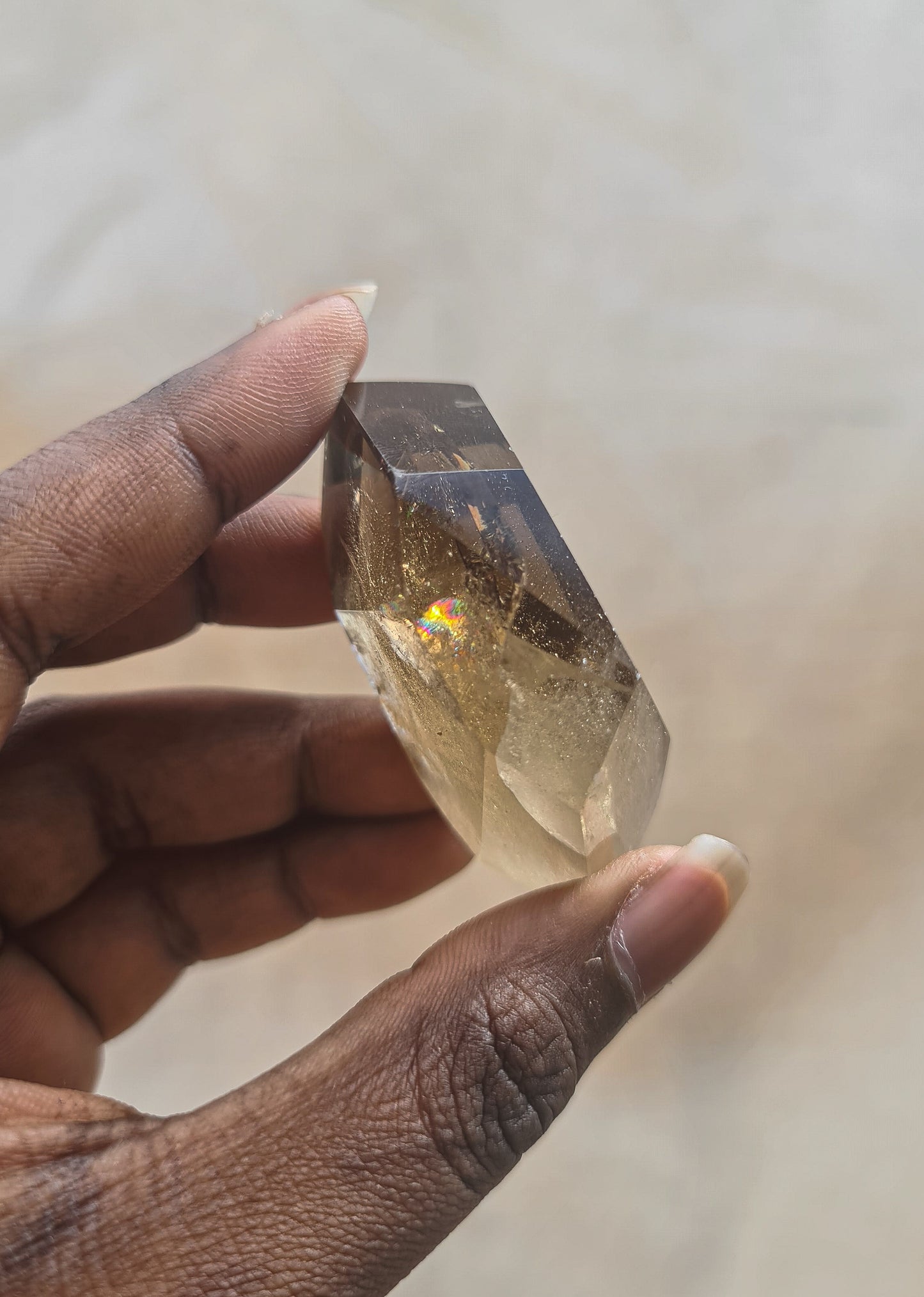 Smoky Citrine Quartz Freeform