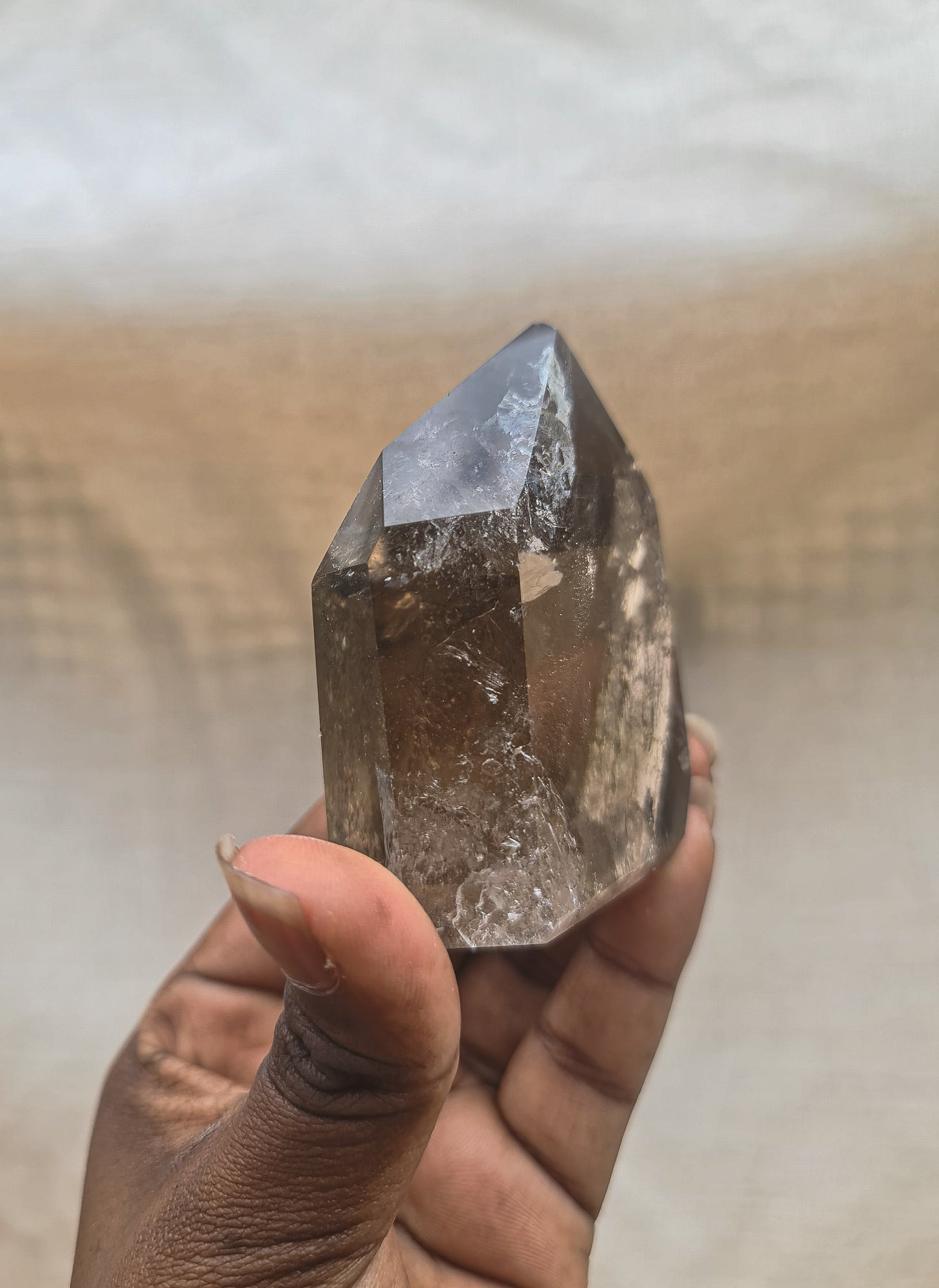 Smoky Quartz Tower F