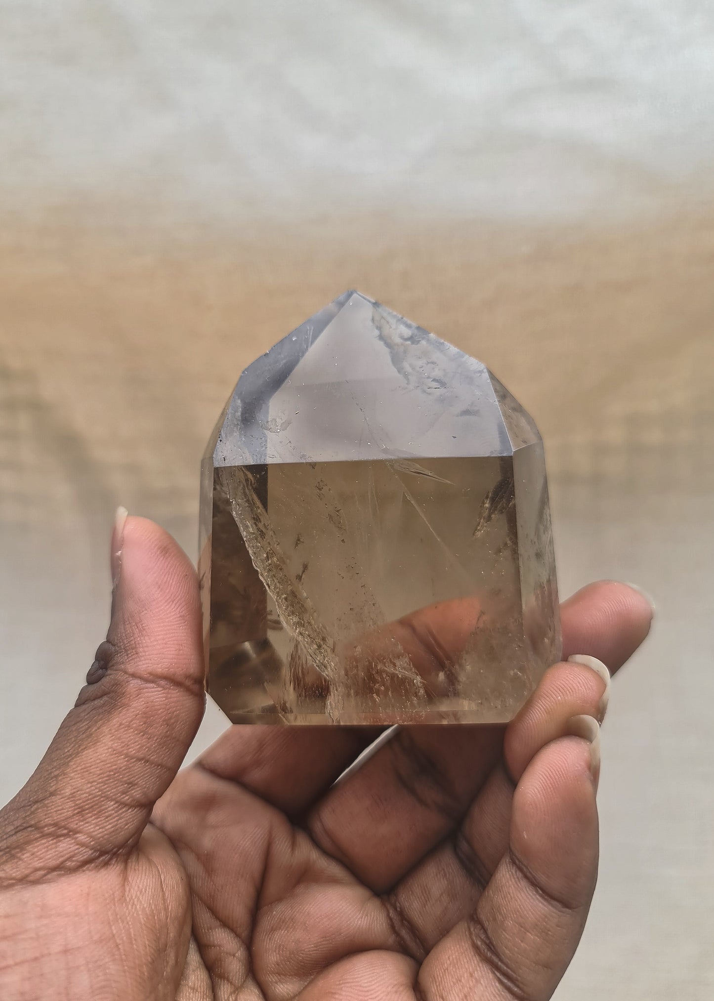Smoky Quartz Tower F