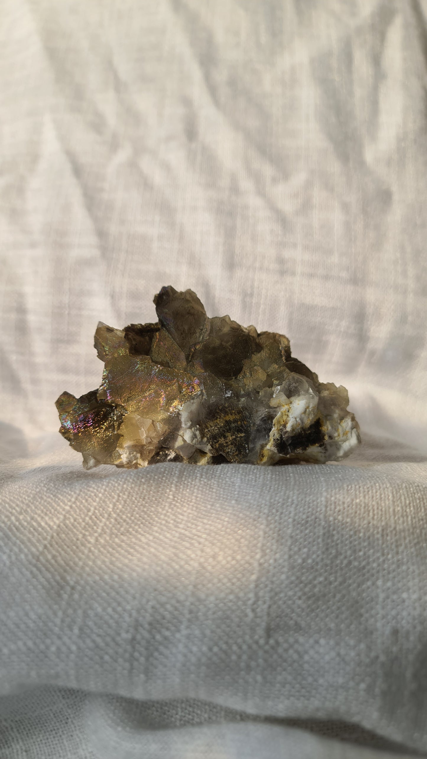 Iridescent Rainbow Fluorite