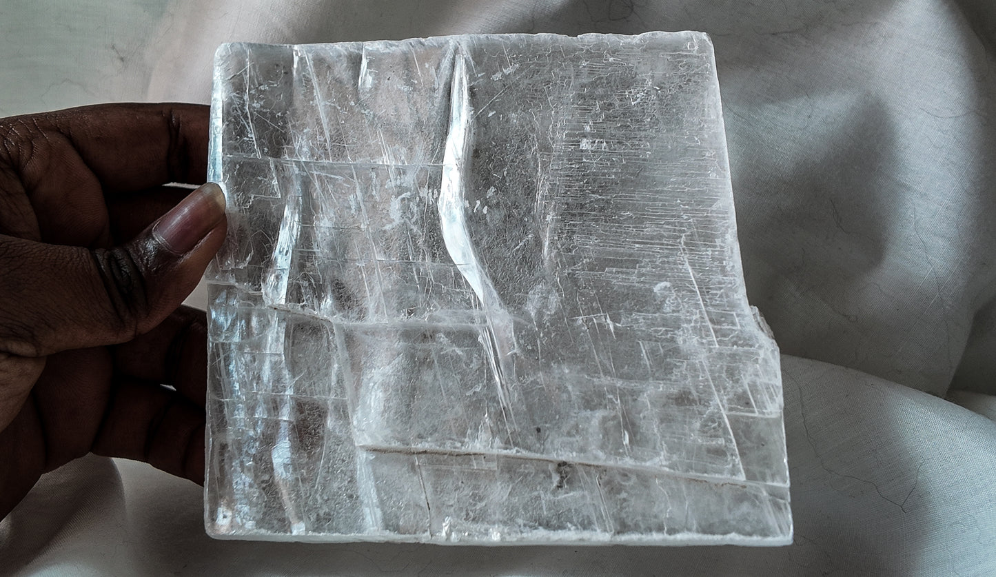 True Selenite Slab B