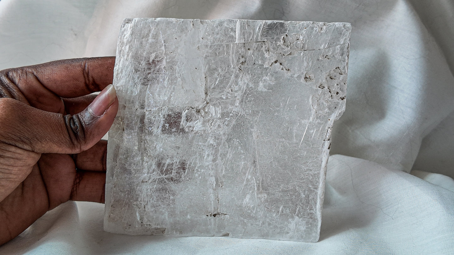 True Selenite Slab B