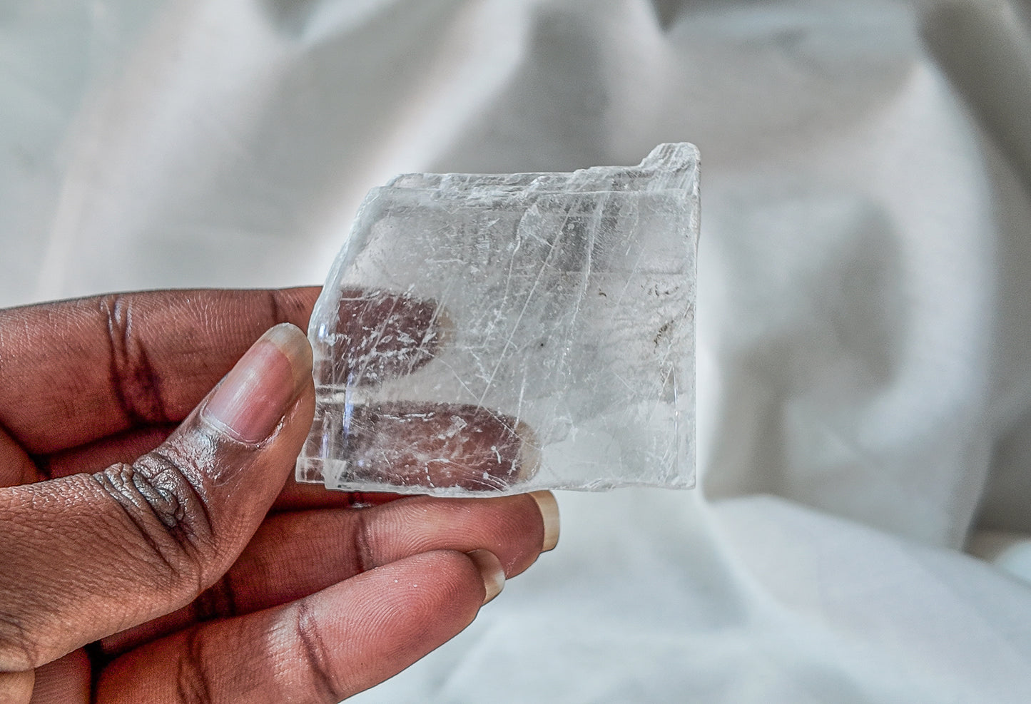 True Selenite Slab H