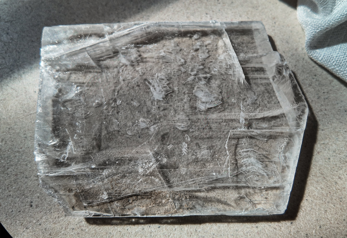 True Selenite Slab A
