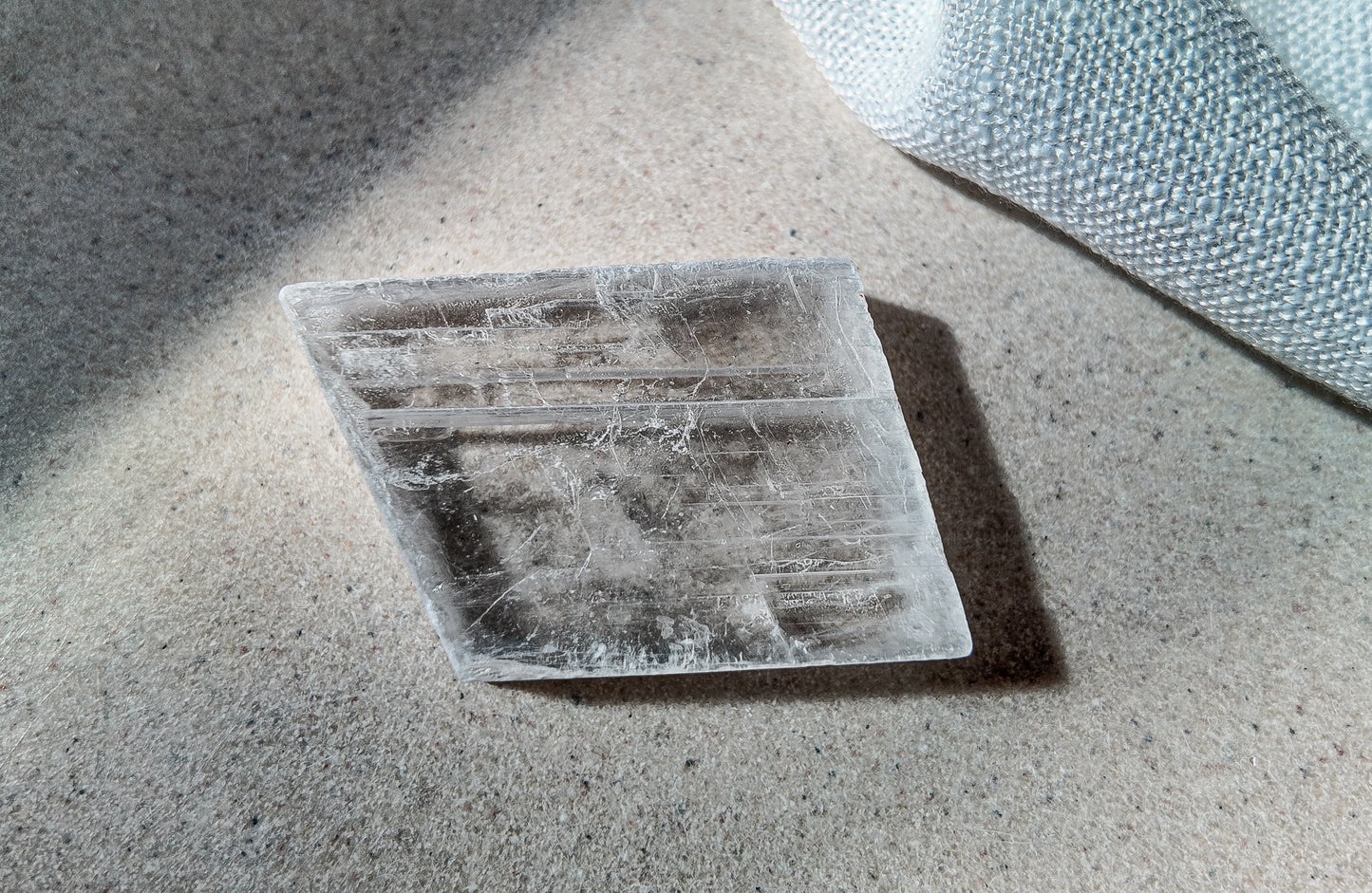 True Selenite Slab E
