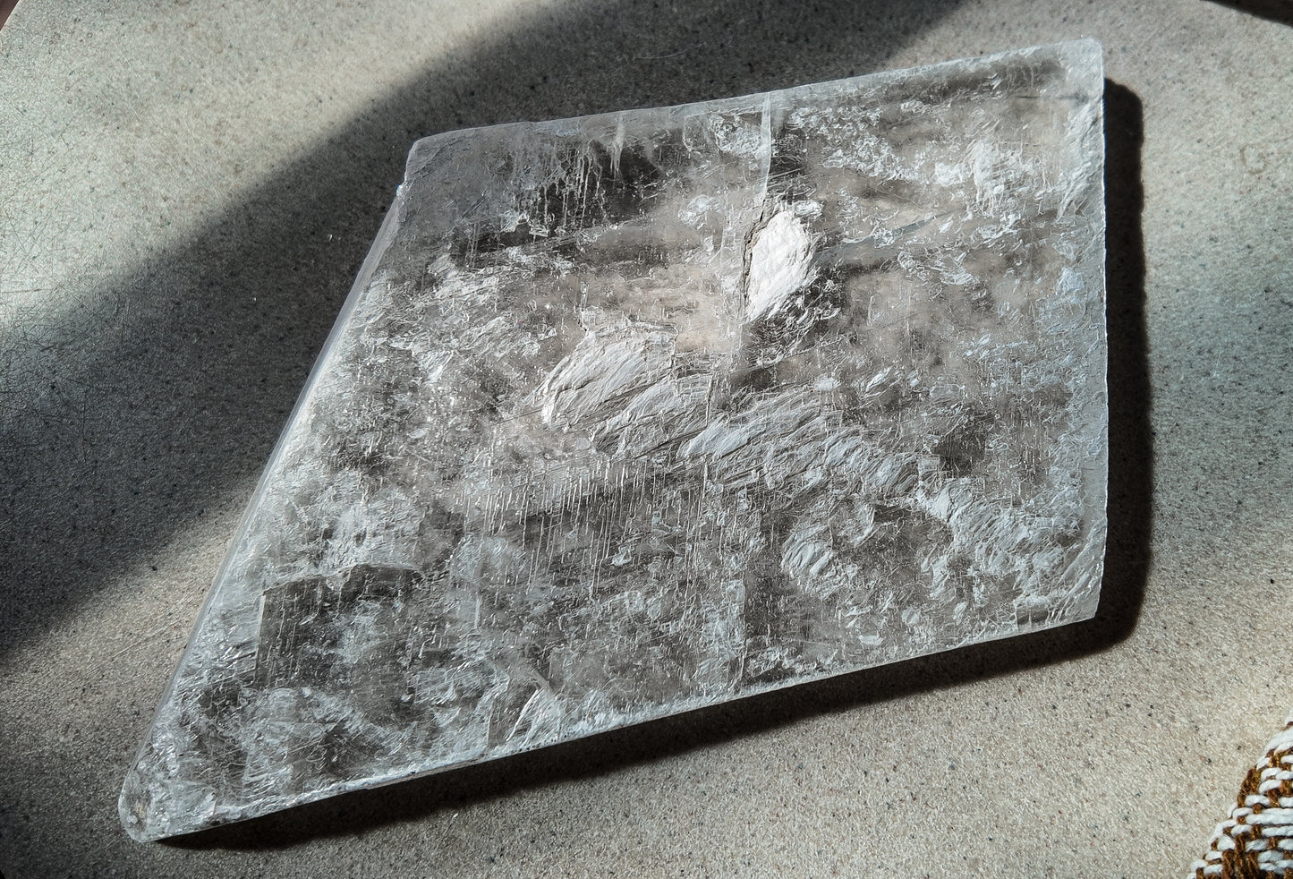 True Selenite Slab I