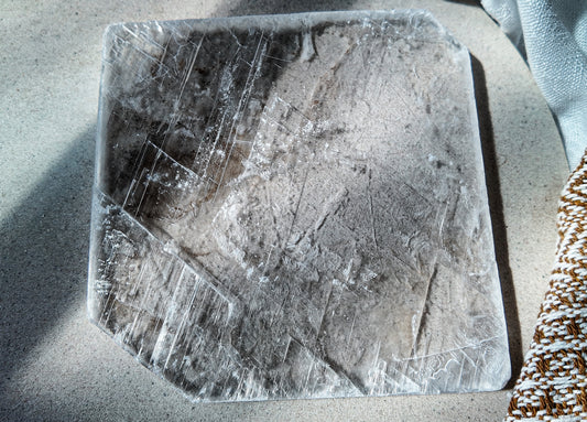 True Selenite Slab G