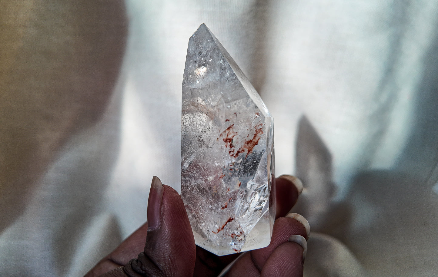 Clear Quartz Tower C