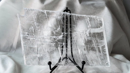 True Selenite Slab C