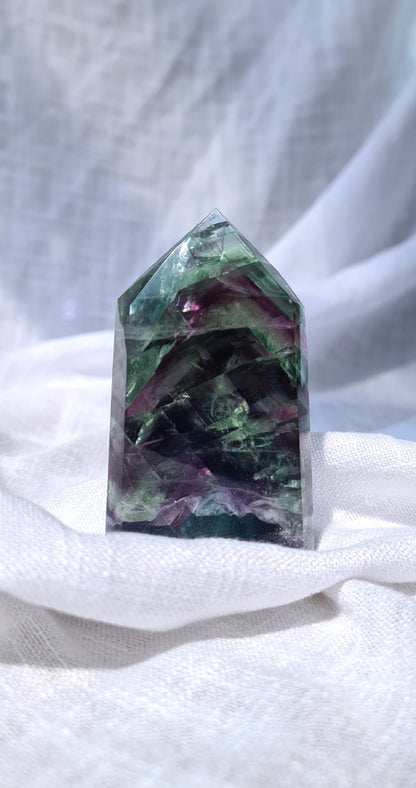 Fluorite Tower (Self standing)