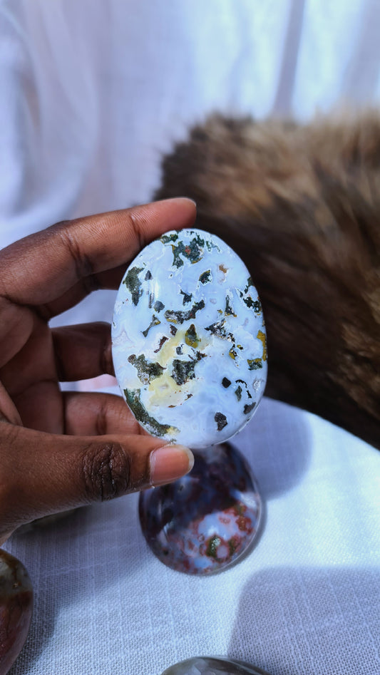 Ocean Jasper Palm Stone