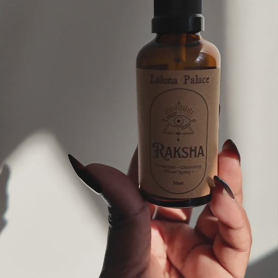 Room spray slow motion for energetic cleansing, protection and grounding