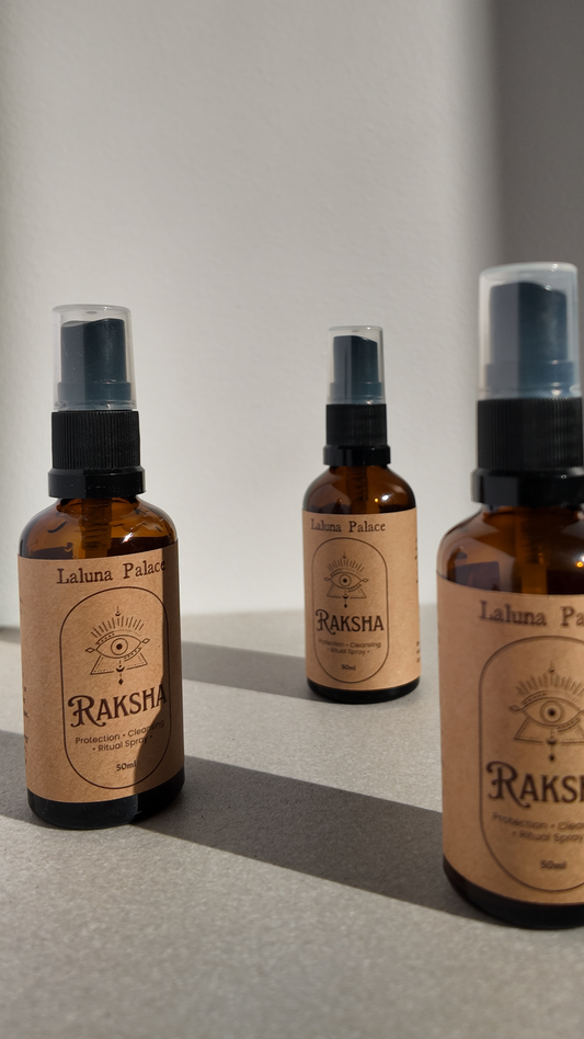 Room spray slow motion for energetic cleansing, protection and grounding